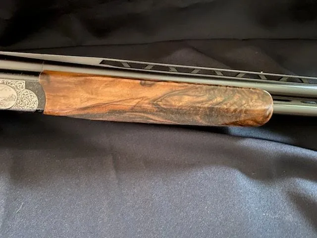 Perazzi refinish and recut checkering — view 3