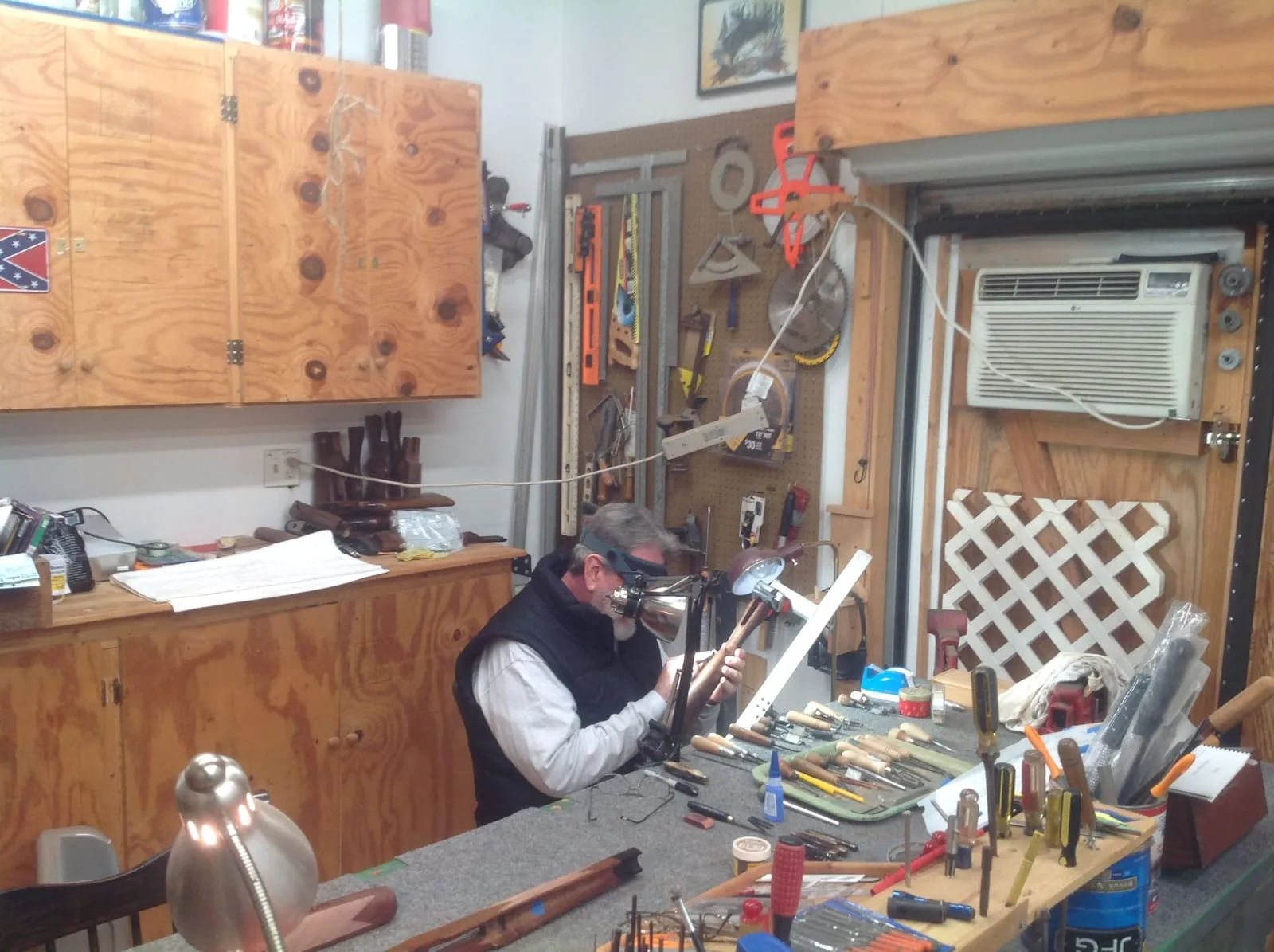 Gunstock work from David’s archive, photograph 4