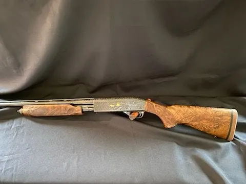 Remington 870 refinish and recut checkering — view 5