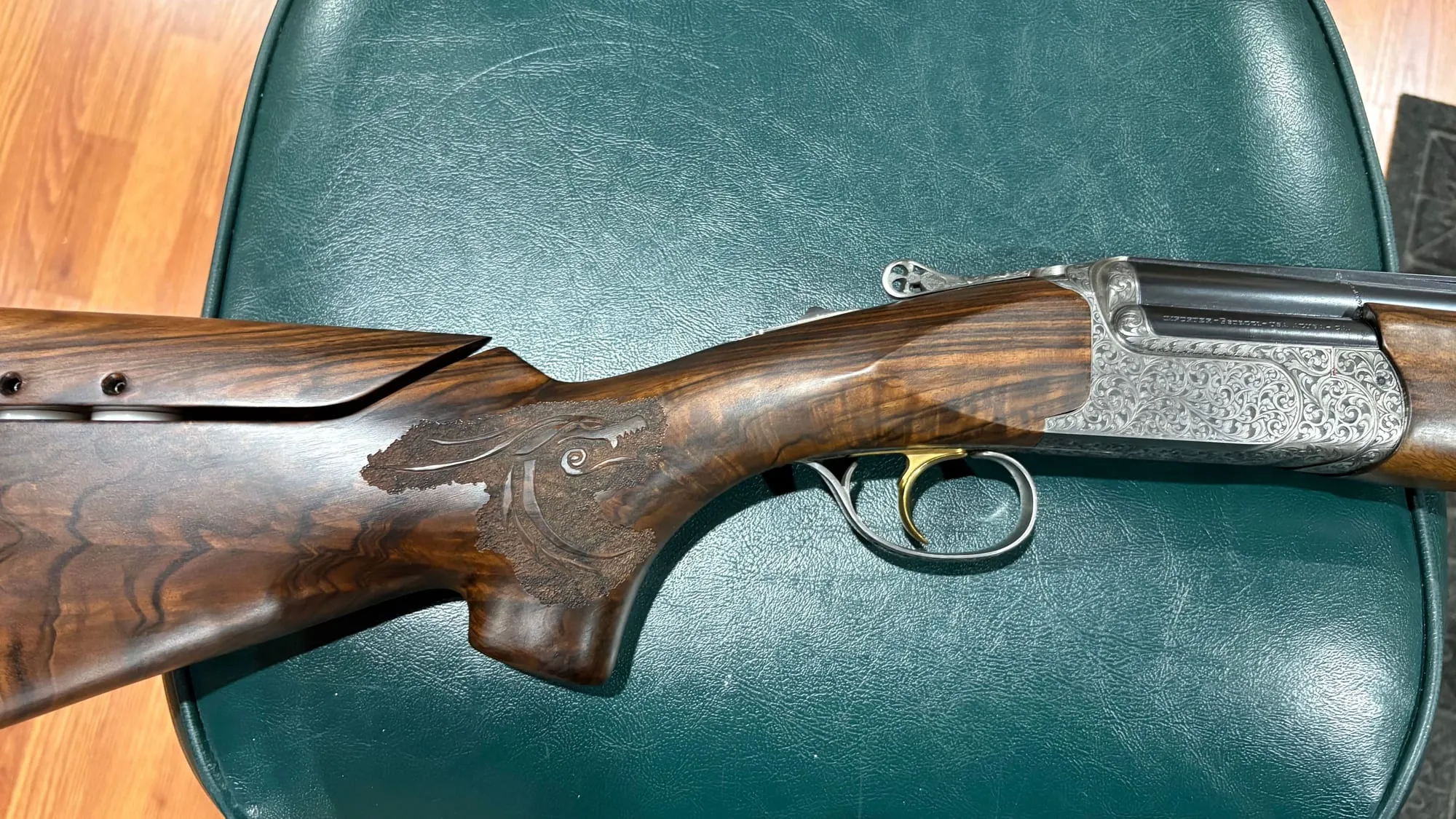 Perazzi with Dragon